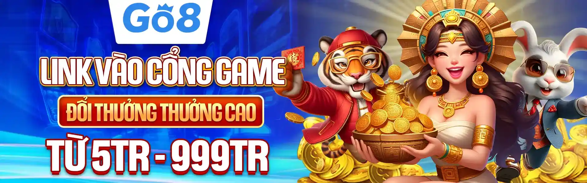 Banner GO8 về ưu đãi và nhắc nhở trách nhiệm